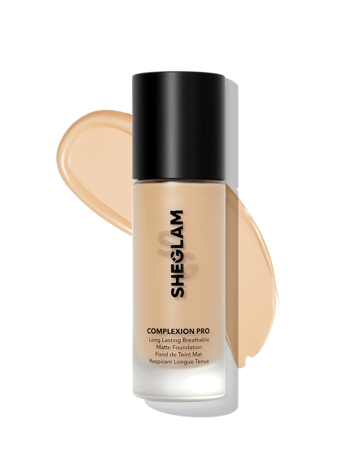 SHEGLAM Full Coverage Foundation Makeup Long Lasting Waterproof Matte Dewy Liquid Foundation - Nude