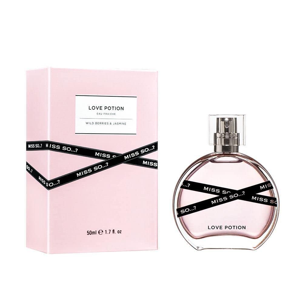 Miss So…? Love Potion Eau De Parfum 50ml | Fresh Floral Long - Lasting Daily Wear Perfume for Women