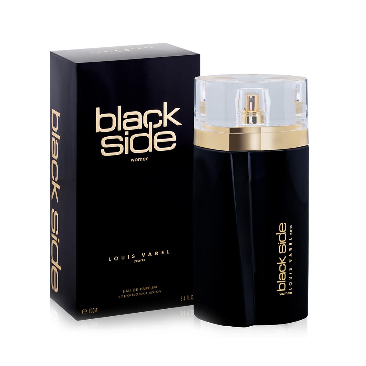Black Side by Louis Varel for Women - Eau de Parfum, 100ml