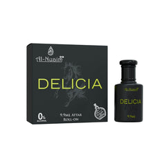 Al Nuaim Delicia 9.9ml - Oriental Attar, Premium-Grade, Alcohol-Free Fragrance Oil with Long-Lasting Potency | Concentrated Perfume Oil