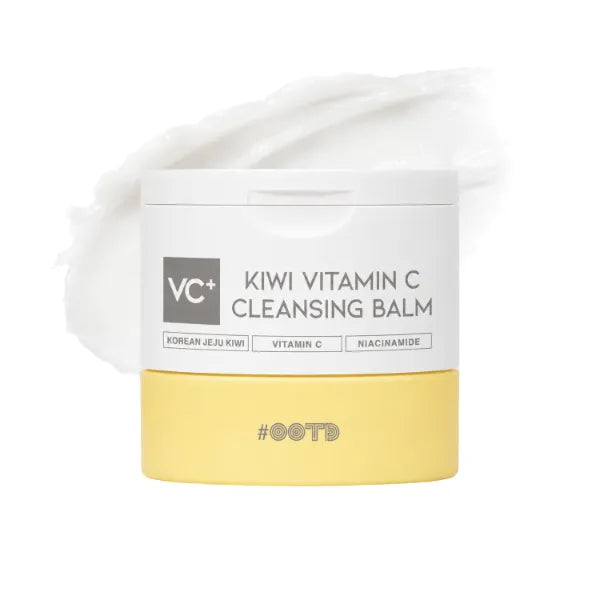 OOTD Kiwi Vitamin C Refreshing Cleansing Balm - Kiwi Vitamin C Cleansing Balm Makeup Remover for Face – 100ml / 3.38 Fl. Oz