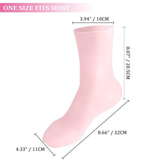 KASTWAVE Moisturizing Socks, Long Silicone Socks, Aloe Socks, Soft Gel Socks, Women Foot Spa Pedicure Socks for Repairing Cracked Heel, Dry Feet, Softening Calluses, Rough Skin