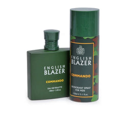 English Blazer Commando Giftset EDT 100ml + Body Spray 150ml
