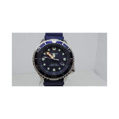 Citizen Men's Analogue Eco-Drive Watch with a Rubber Band Promaster Marine