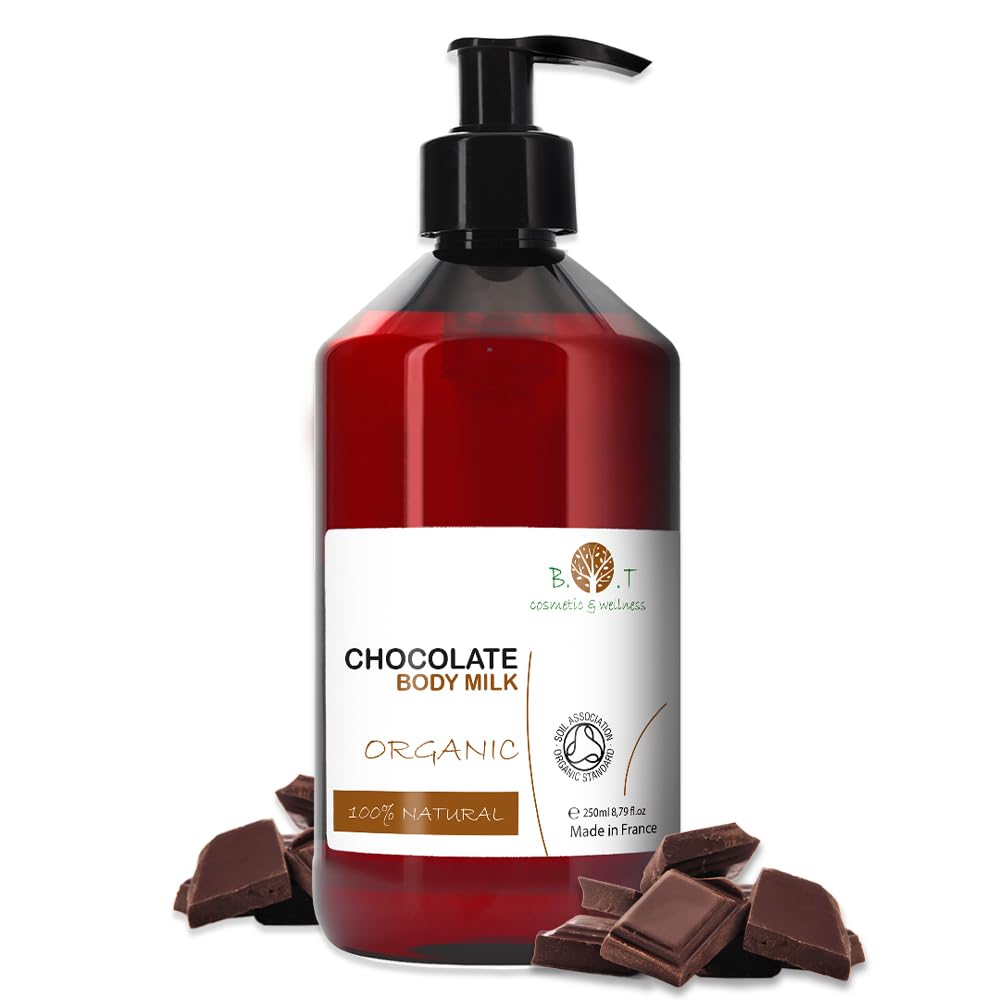 BOT Cosmetics & Wellness Organic Scented Body Lotion 8.8 fl oz Moisturizing Skin Care (Light Brown)