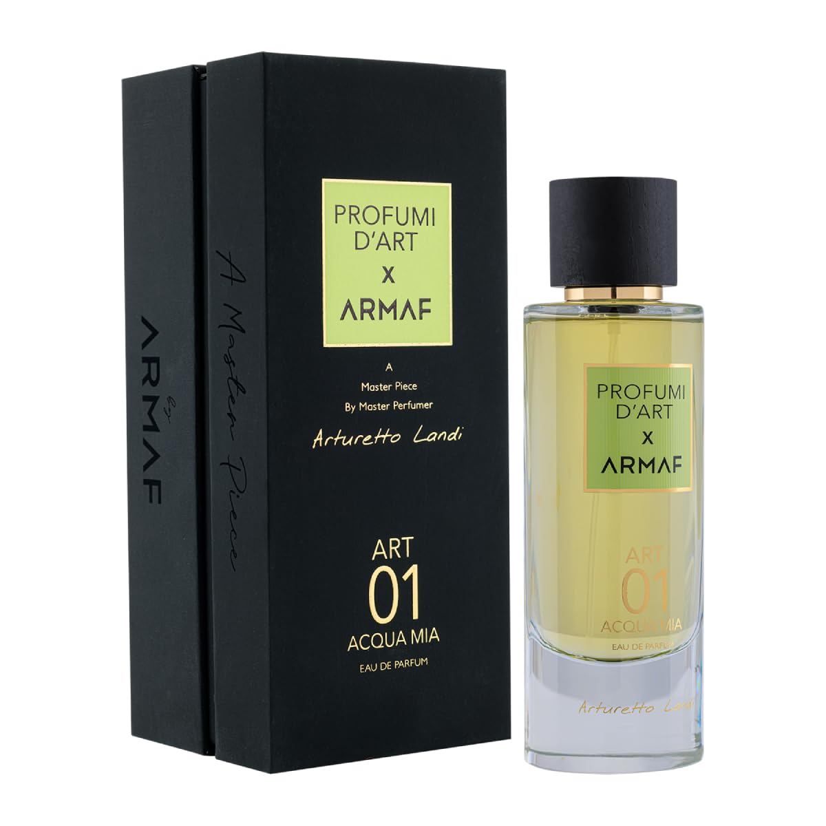 Armaf Profumi D Art 01 Acqua Mia Arturetto Landi Eau De Parfum 100ml For Unisex, Perfumes for Men, Perfume for Women, Luxury Fragrance, Long Lasting