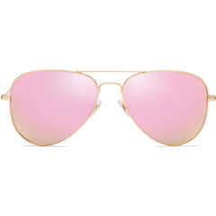 SOJOS Classic Aviator Polarized Sunglasses Mirrored UV400 Lens SJ1054