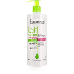 Evoluderm Body Lotion Ultra Nourishing, 90% Natural, 500ML, Dry Skin, Vegan, Dermatologically Tested