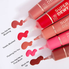 Makeup Revolution, Superdewy Liquid Blusher, Flushing For You, 15 ml
