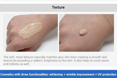 Enough Ultra X10 Cover Up Collagen Foundation, Hydrating Foundation for Dry Skin, Korean Skin Care Tinted Moisturizer Sunscreen, Makeup Cosmetics for Women SPF 50+ PA+++ 3.53oz (#23 Natural beige)