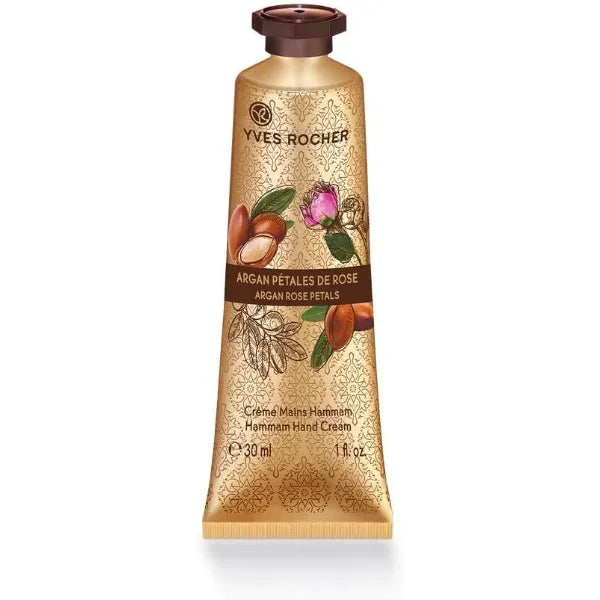 Yves Rocher Moisturizing Argan and Rose Petals Hand Cream - 30 ml. / 1 fl.oz.