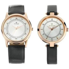 Titan Legan Pair Analog Round Watch for Couples