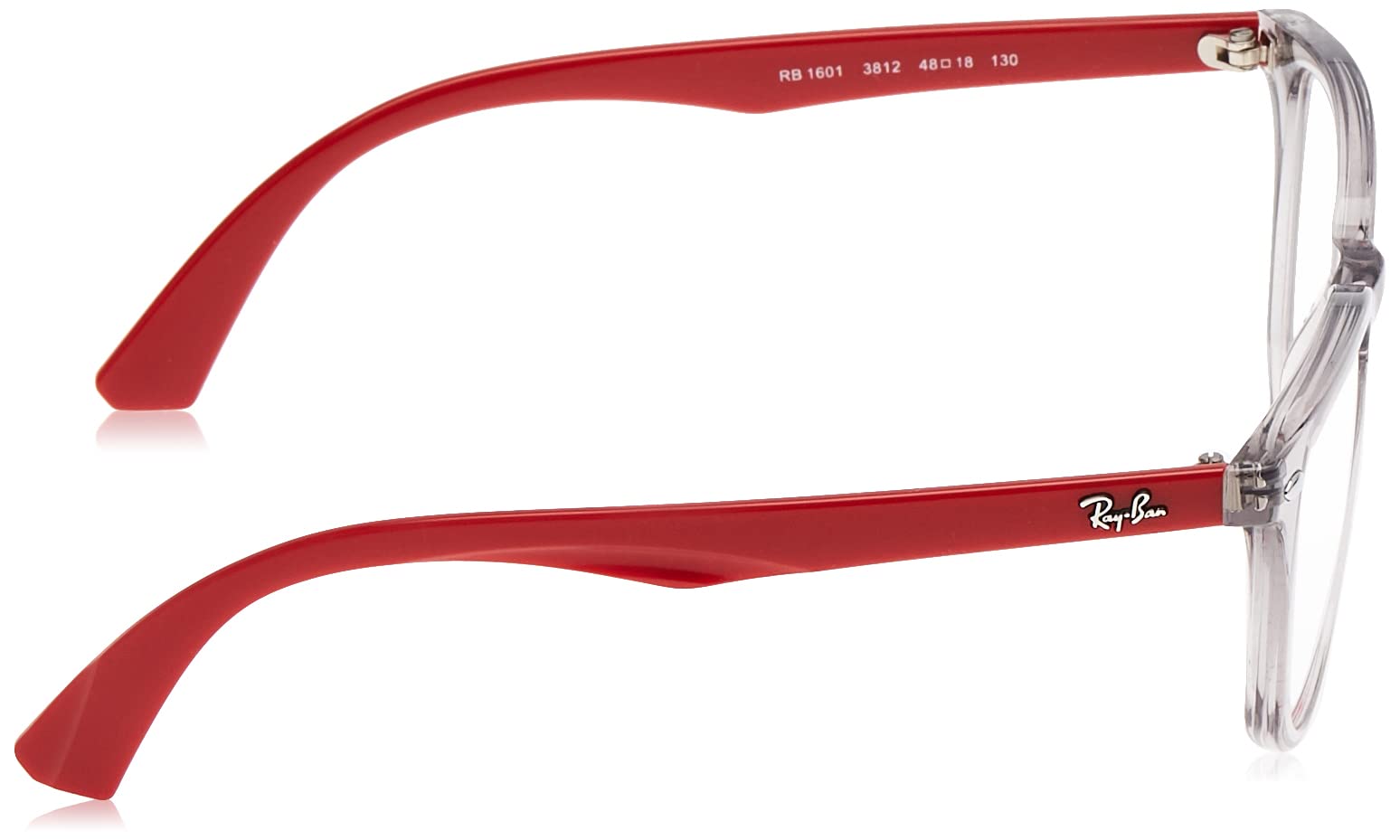 Ray-Ban Junior Kids' RY1601 Square Prescription Eyeglass Frames