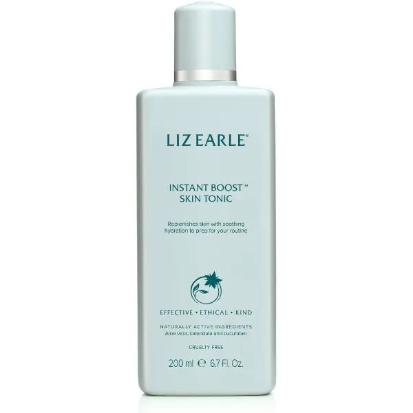Liz Earle Instant Boost Skin Tonic Face Toner - Hydrating Facial Toner for Dry Skin Enriched with Aloe Vera, Soothing Calendula & Vitamin E to Refresh and Revitalize Complexion (200 ml)