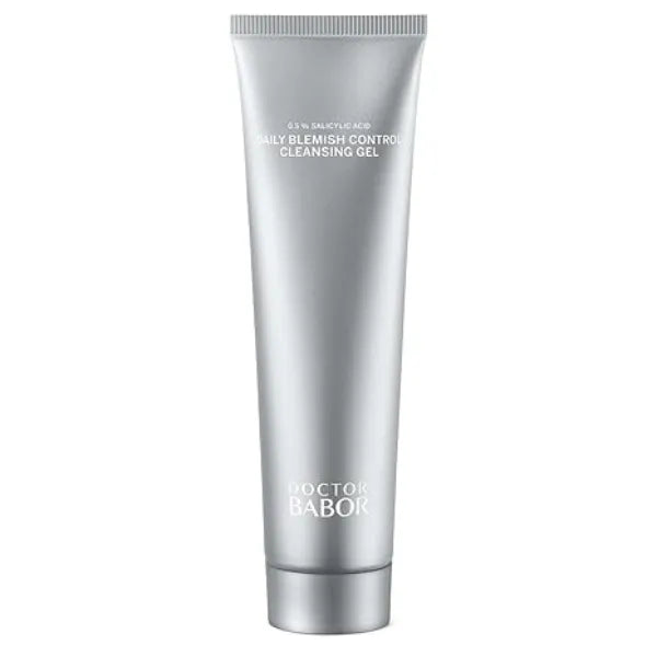 BABOR DOCTOR Daily Blemish Contorl Cleansing Gel with Salicylic Acid for Oily Skin, Deep Pore Cleanser to Help Reduce the Appearance of Blemishes