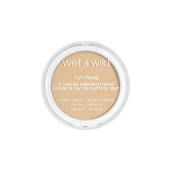 Wet n Wild, Bare Focus, Makeup Clarifying and Finishing Powder, Translucent and Matte for a Flawless Makeup Base, Long-Lasting, with Hyaluronic Acid and Vitamin E, for Light/Medium Skin Tones