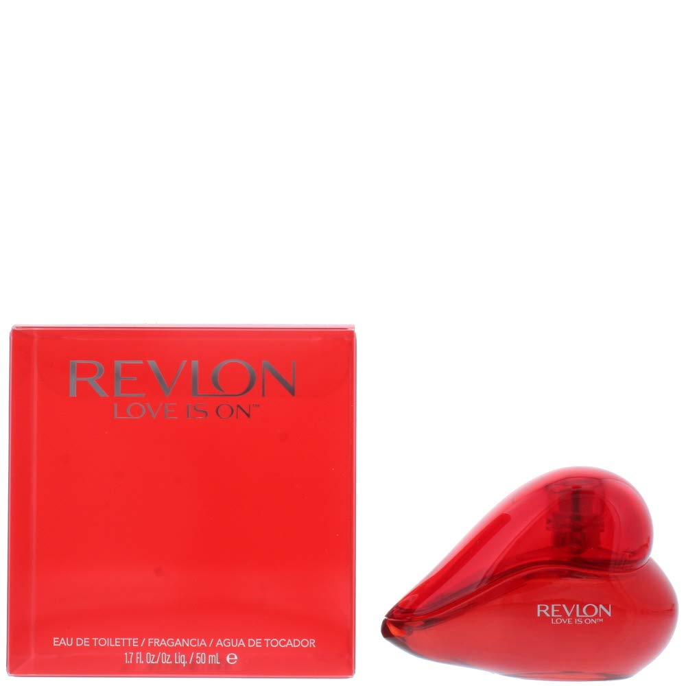 Revlon Love is On Eau de Toilette Spray, 1.7 Fluid Ounce