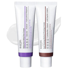 RAVIEL Anti-Wrinkle Skin Care Set | Melasma & Blemish Care Cream with Bakuchiol (1.7 Oz) + Skin Barrier Moisturizer with Red Ginseng Retinol (1.7 Oz)