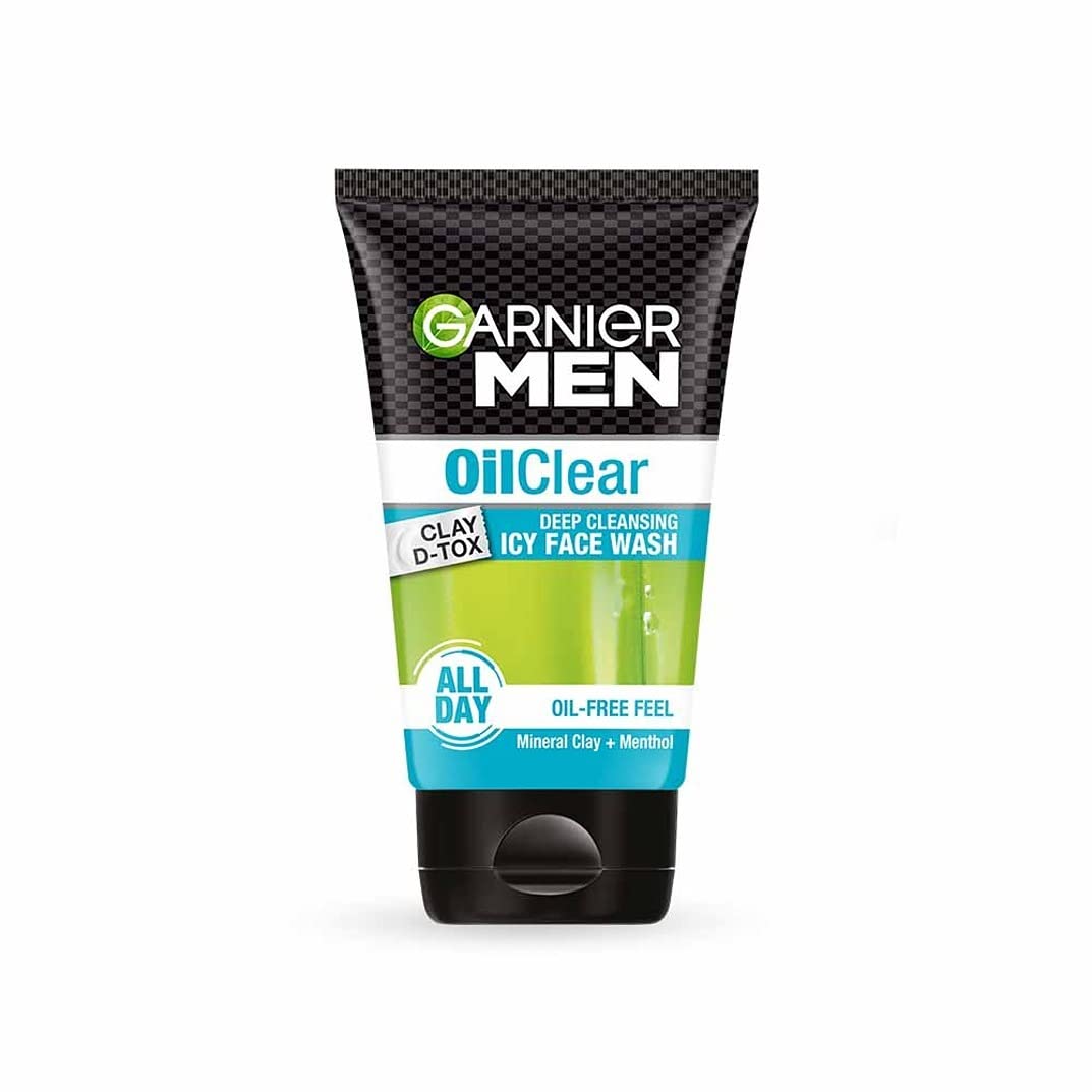 Garnier Men Oil Clear Face Wash, 100G 100Gm