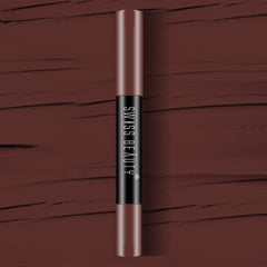 Swiss Beauty 12 Hrs. Stay Matte Lip Crayon, Chocobar, 3g - Long Lasting, Waterproof, Super Stay, Matte Finish Lip Crayon, Long Wear, Crayon Lipstick