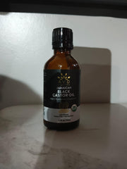 AVD Organics Jamaican Black Castor Oil | 100% Pure and Natural - Premium Grade Oil for Hair, Eyelashes and Eyebrows - Carrier Oil - Hair and Body Oil 50ML