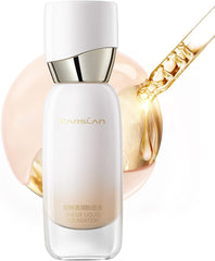 Carslan Sheer Liquid Foundation With Hydrating Serum, 24H Long-Lasting Moisturization, Medium Full Coverage, Anti-Aging, Build Dewy Health Skin, P01 Fair Porcelain, 1 FlOz