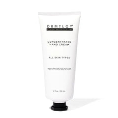 DRMTLGY Hand Cream for Dry Cracked Hands - Fragrance Free Hand Lotion For Dry Hands - Moisturizing Hand Repair Cream for Women and Men - 2 Fl oz