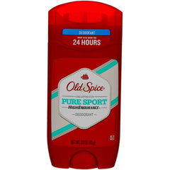 Old Spice High Endurance Long Lasting Deodorant Pure Sport for Men - 3 oz