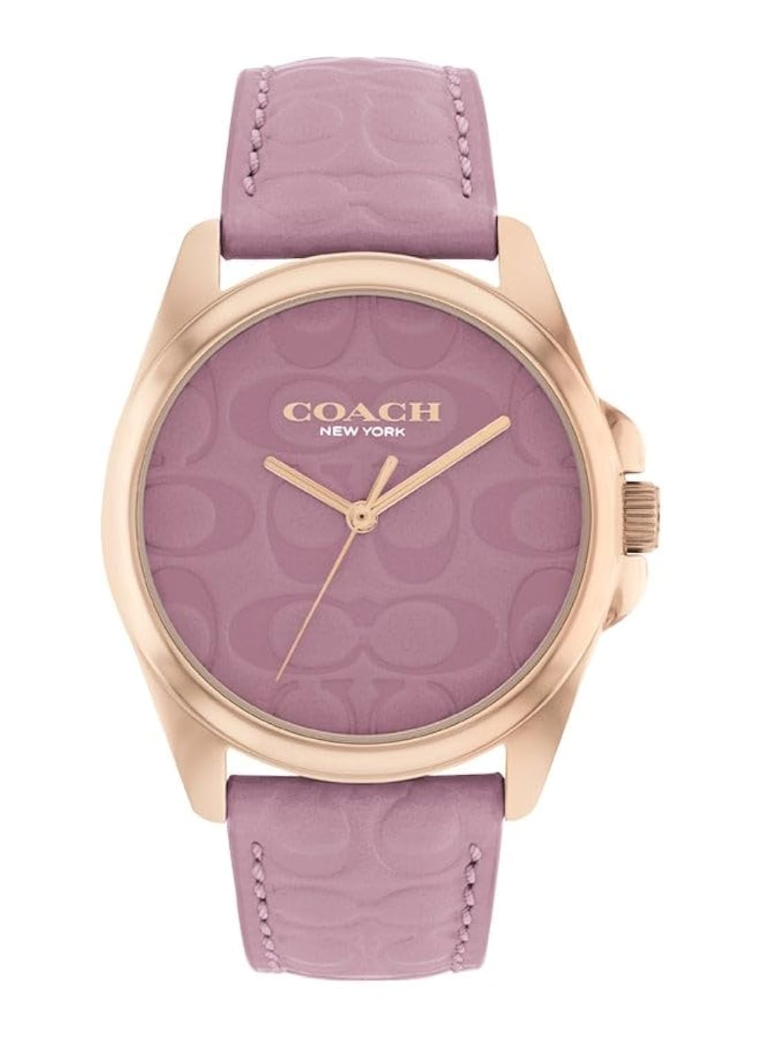 COACH WOMEN'S PURPLE DIAL PURPLE CALFSKIN WATCH - 14504163