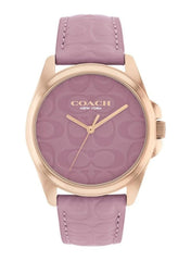 COACH WOMEN'S PURPLE DIAL PURPLE CALFSKIN WATCH - 14504163