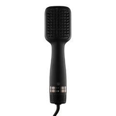 Kristin Ess Hair Volumizing Blow Dryer Brush - Blowout + Hair Straightening Brush - Ceramic + Ionic - Dry, Smooth + Volumize Hair - Flat Padel Base for Faster Blowout - 3 Wind Speeds + 4 Heat Settings