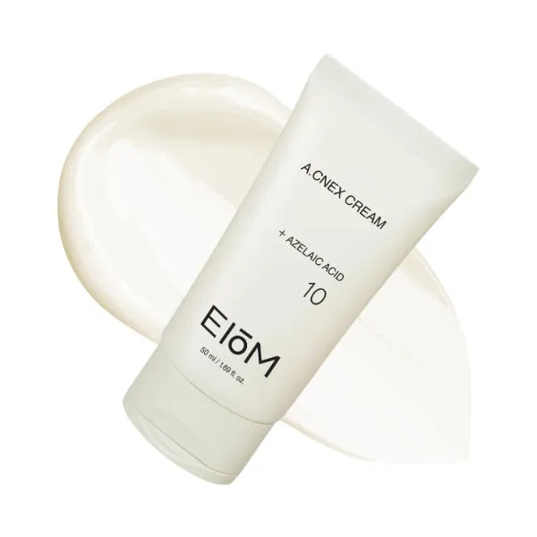 EIOM Azelaic Acid 10% Calming Cream for Blemish-Prone & Sensitive Skin – Redness Relief, Skin Balancing Korean Moisturizer with Fermented Probiotic Complex, Fragrance-Free (50ml / 1.69 fl. oz.)