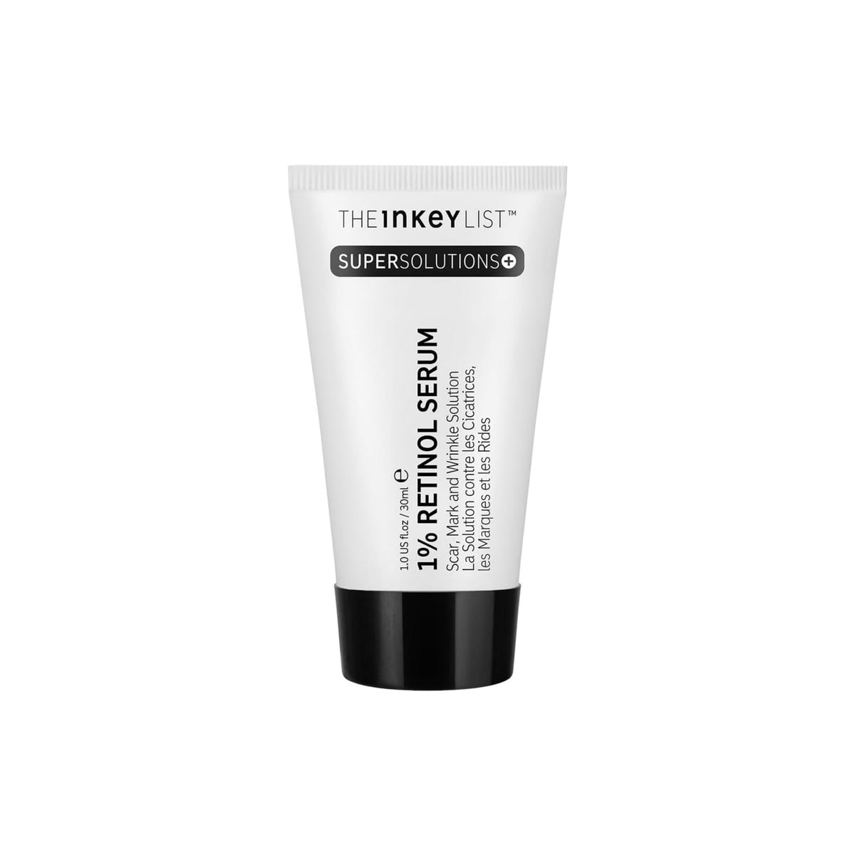 The Inky List 1% Retinol Serum 30ml, Super Solution, Targets Scars & Wrinkles, Fragrance Free, Suitable for Normal/Oily Skin