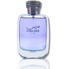 RASASI Hawas for Him, EDP, Rasasi Hawas Perfume for Men, Eau de Parfum, Long Lasting Men Perfume Rasasi Hawas, Pour Homme Spray, 100 ML, Aquatic Scent, Best Seller Perfume for Men, 100% Original Brand