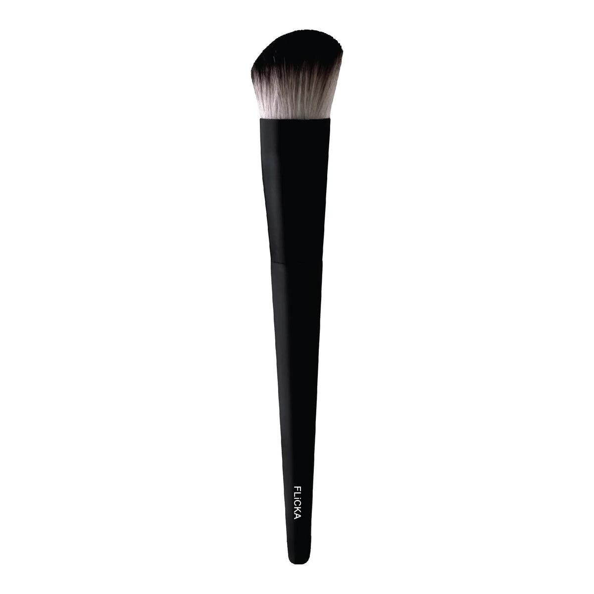 Flicka Foundation Brush (professional Face Foundation Brush for Makeup, Face Powder Blending Brush | (Black)