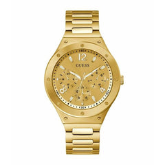 GUESS US Men's Gold-Tone Multifunction Watch, one