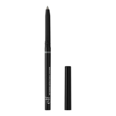 e.l.f. No Budge Retractable Eyeliner, Creamy, Ultra-Pigmented, Long Lasting, Enhances, Defines, Intensifies, Boldens, Grey, All-Day Wear, 0.008 Oz