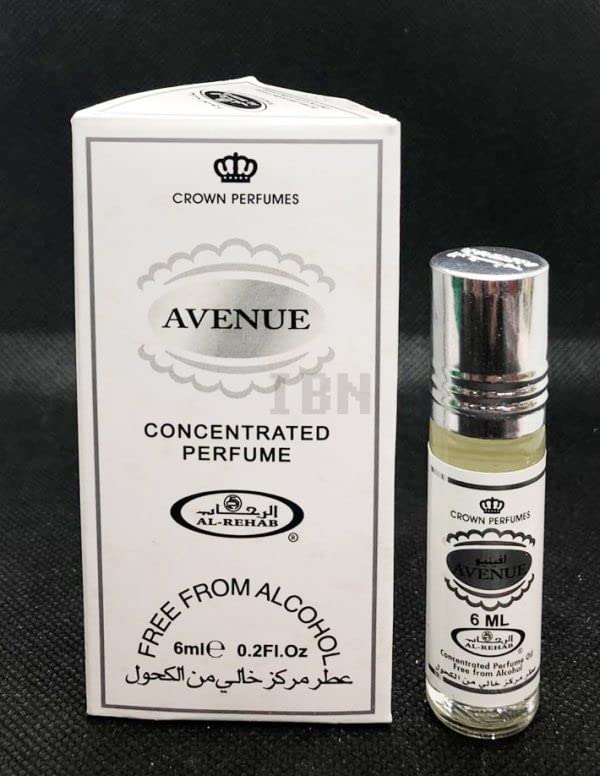 Al-Rehab Unisex Avenue Imported Original Uae Floral Attar Liquid 6 Ml