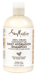 Shea Moisture 100% Virgin Coconut Oil Shampoo 13 Ounce (384ml) (6 Pack)