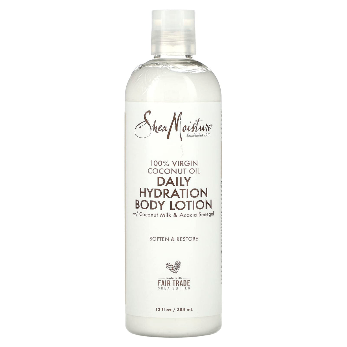 Shea Moisture Virgin Coconut Oil Daily Hydration Body Lotion, 384 ml