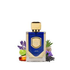 Lattafa Liam Blue Shine Eau de Parfum Spray for Unisex - 3.4 Ounce