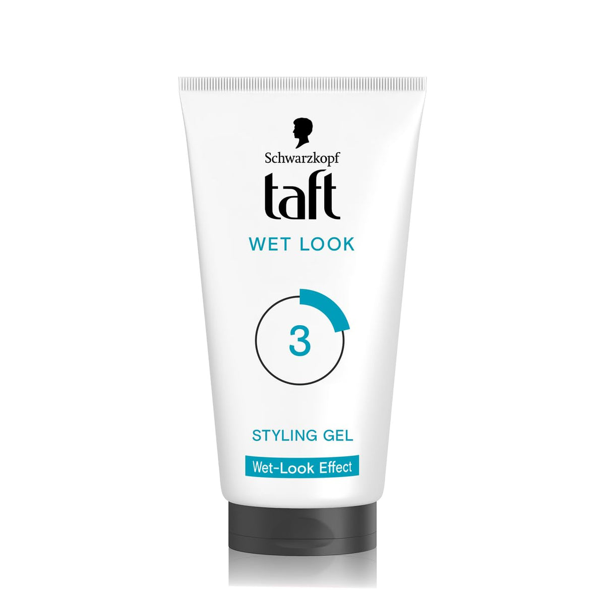Taft Wet Look Effect Styling Gel, Healthy and Nourished, Revitalizes the Hair Roots - 150 ml