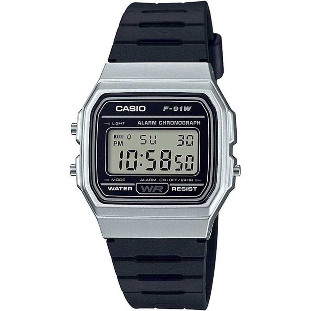 Casio Classic Alarm Digital Watch Black/Silver/Grey