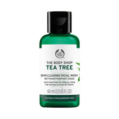 The Body Shop Tea Tree Skin Clearing Facial Wash – Purifying Vegan Face Wash For Oily, Blemished Skin- 60ml