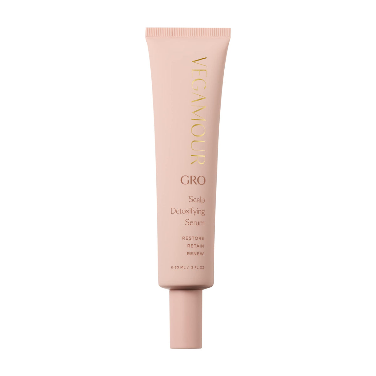 VEGAMOUR GRO Scalp Detoxifying Serum With Zinc PCA Removes Buildup & Soothes, Natural Citrus Scent, 2 fl. oz.