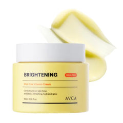 AVCA Vitamin + Niacinamide Radiance Cream 100ml (3.38 fl. oz) - Even Tone & Glow Moisturizer, Daily Hydration K-Beauty Vitamin Cream