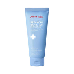 Peach & Lily Peach Slices Breakout Banisher Body Lotion 6.34 oz – 1% Salicylic Acid & Glycolic Acid Acne Treatment, Clears & Prevents Body Breakouts, With Niacinamide, Aloe & Rice, Vegan Korean Skincare
