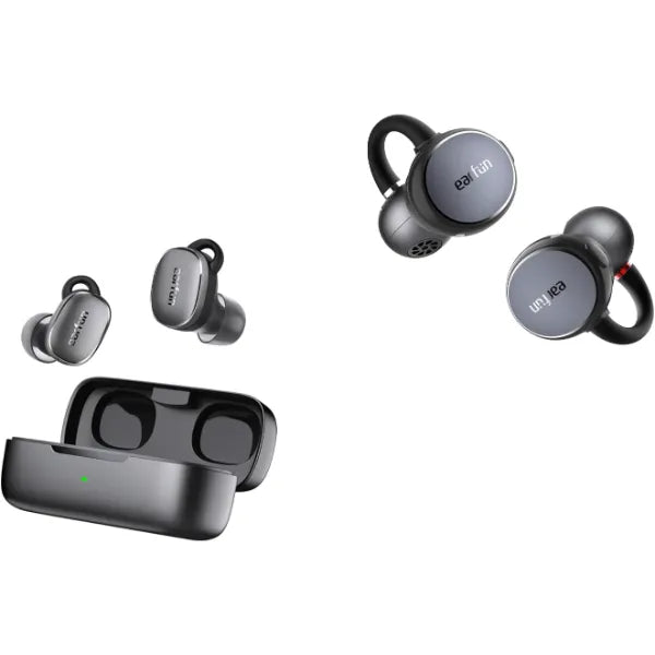 EarFun Free Pro & Clip Open Noise Cancelling Wireless Earbuds – Snapdragon Sound, Hi-Res Audio, ANC Bluetooth 6.0, Earbuds with Deep Bass & Clear Calls