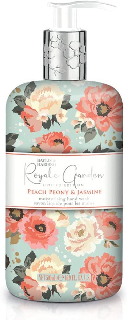 Baylis & Harding Royale Garden Hand Wash Peach Peony & Jasmin 500ml