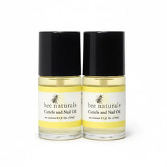 Bee Naturals Nail & Cuticle Oil 0.5 oz - Heals Cracked Nails & Rigid Cuticles, Deep Moisture with Avocado and Castor Oils